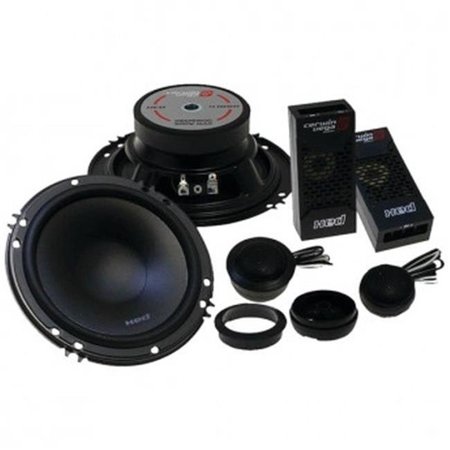 PLUGIT XED 2-Way Component Speakers - 5.25 in. PL670579
